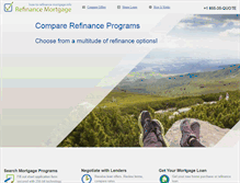 Tablet Screenshot of how-to-refinance-mortgage.info